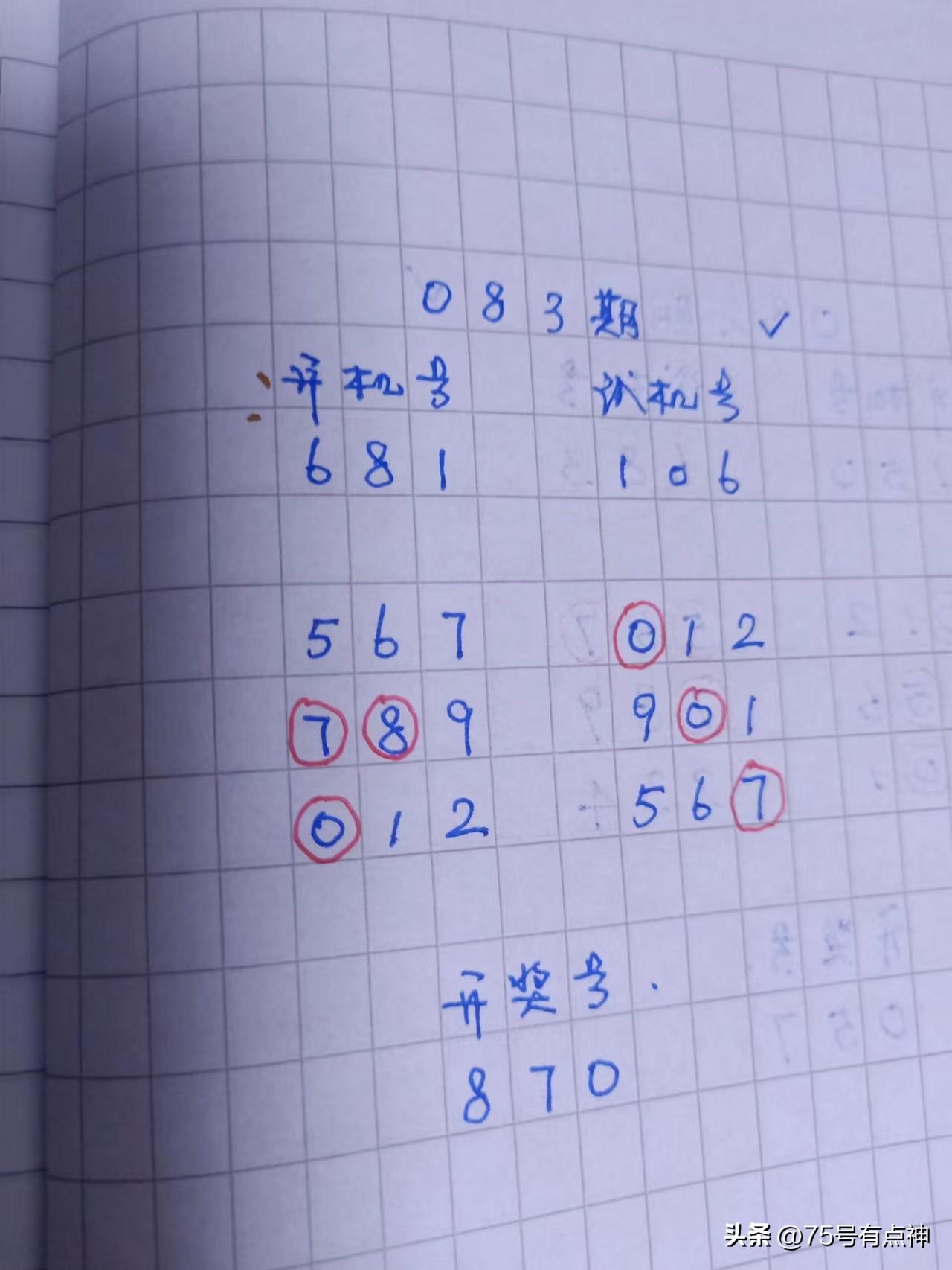 福彩三D开机号不一样的奥秘